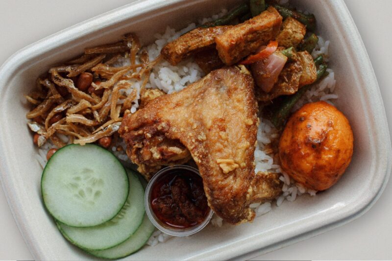 Pandan Nasi Lemak Bento Box
