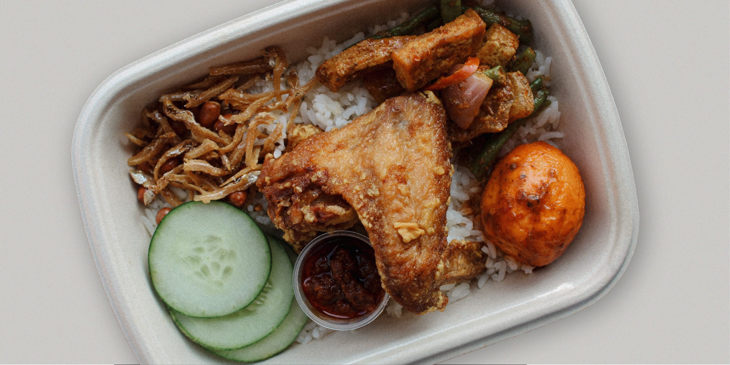 Pandan Nasi Lemak Bento Box