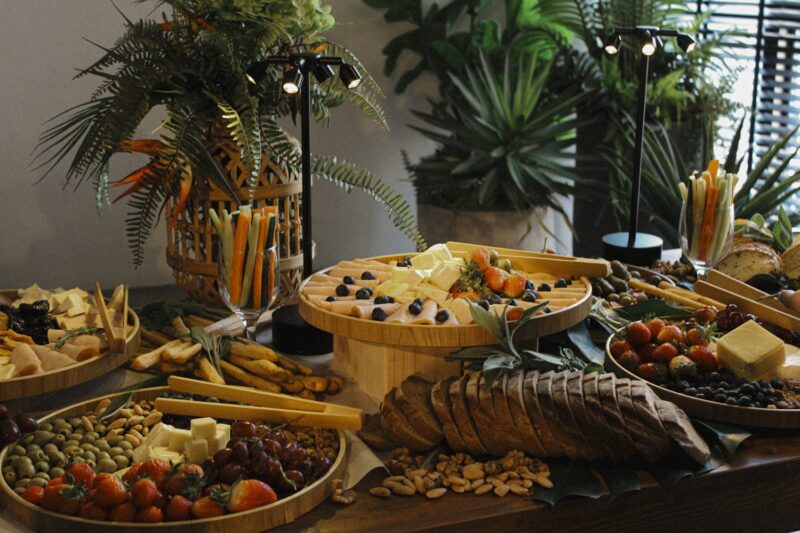 Charcuterie & Cheese Board Grazing Table